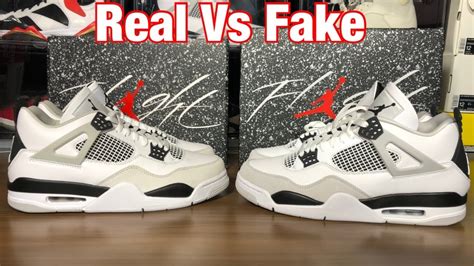 jordan 4 retros real or fake